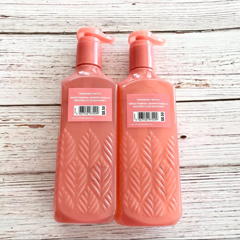 🆕Bath and Body Works Pumpkin Cupcake Gel Hand Soap - Picture 3 of 3